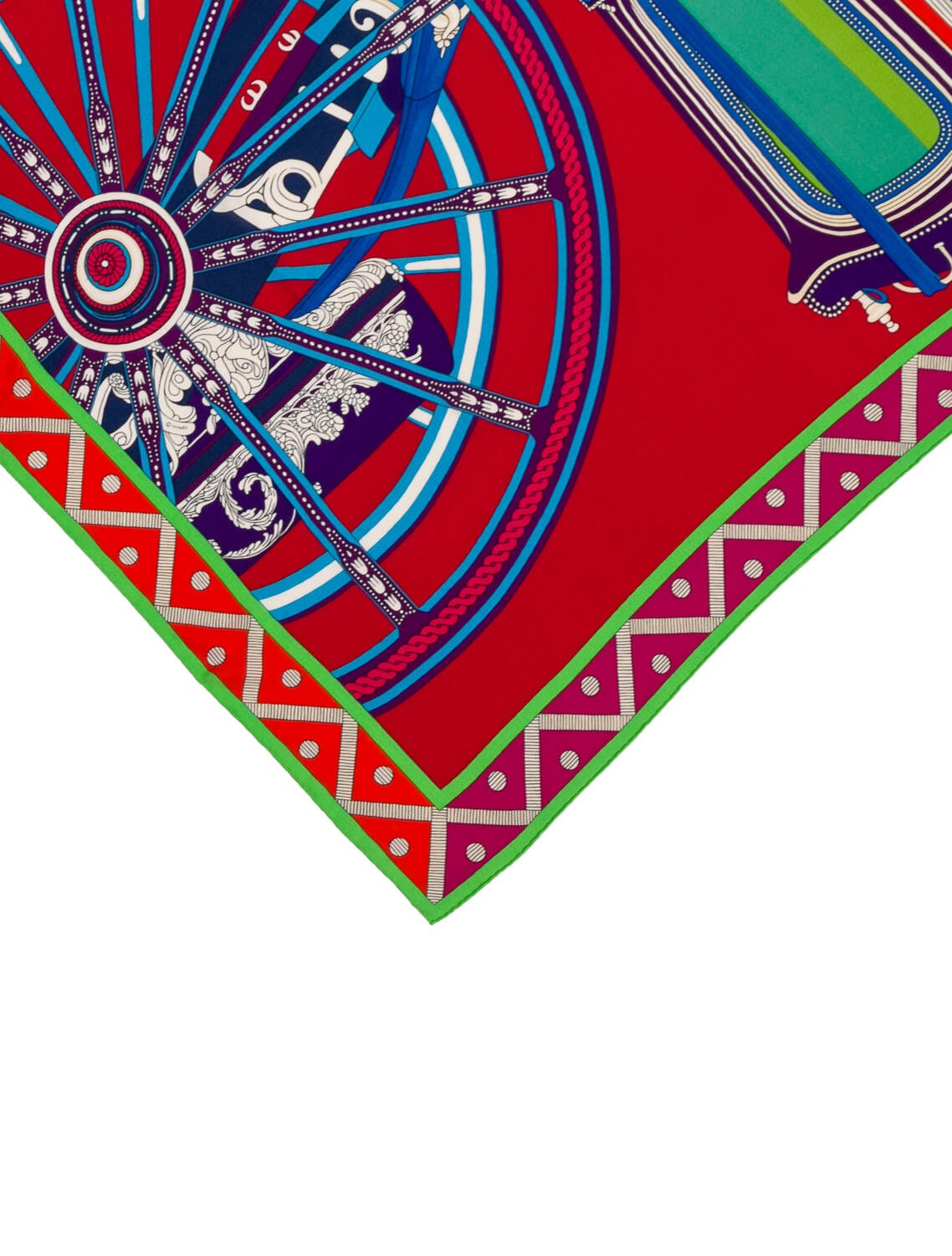 Hermès Balade en Berline Cashmere Shawl